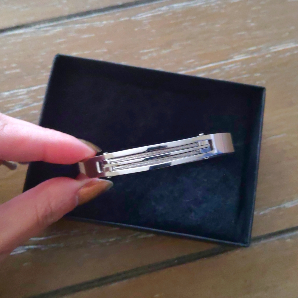 Stainless steel men's bracelet